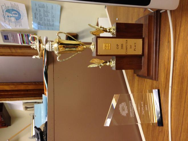 2nd Place Programming Trophy